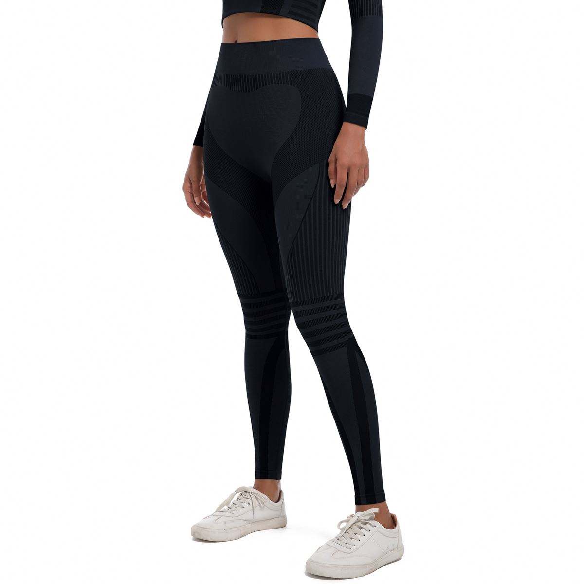 Fitness Clothing Soft High Waist Sports Yoga Pants 4 Way Stretchy Running Gym Tights Workout Athletic Leggings